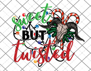 sweet but twisted PNG Only digital file sublimation design Digital Download PNG FILE