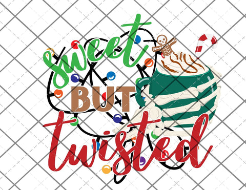 sweet but twisted PNG Only digital file sublimation design Digital Download PNG FILE