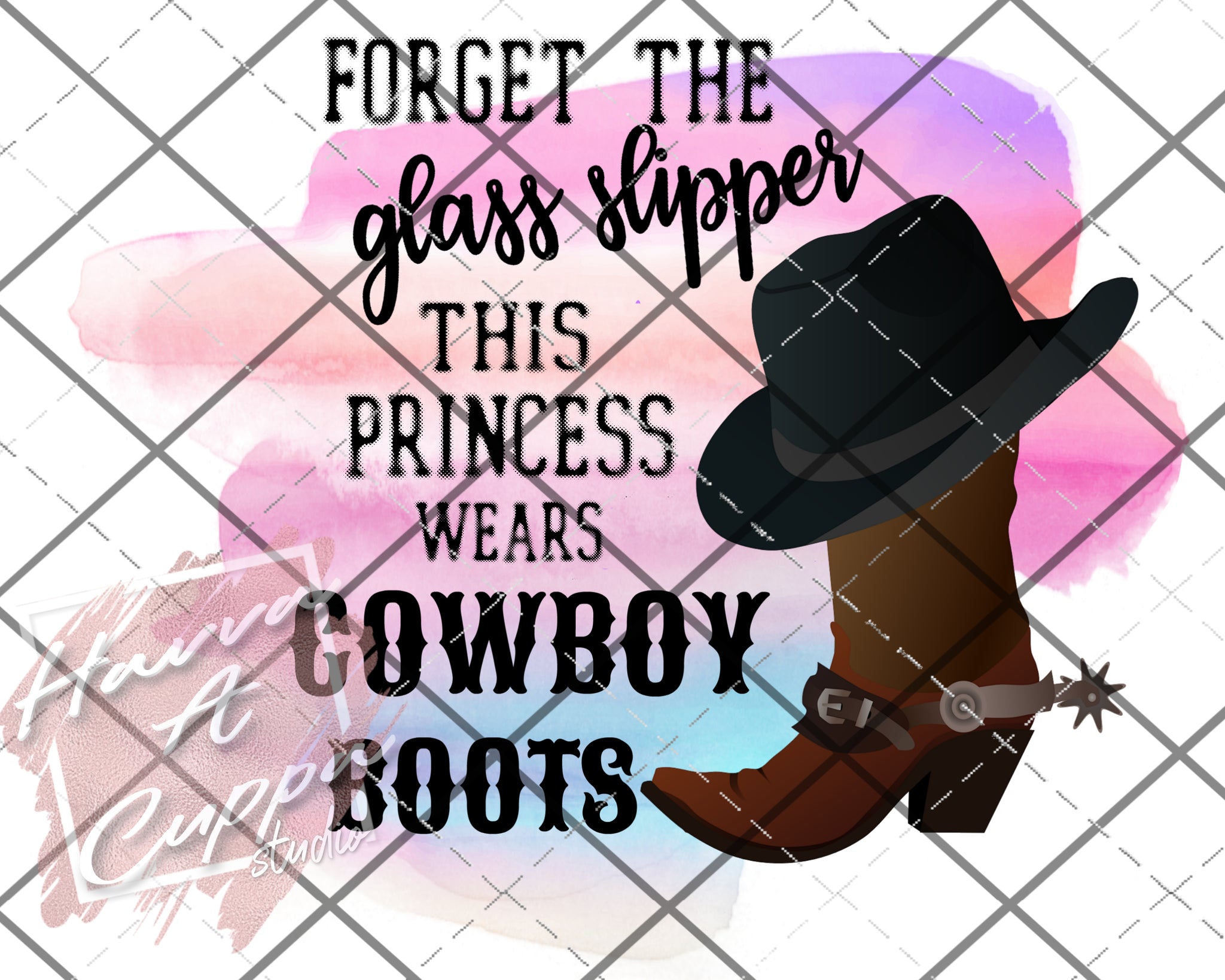 Princess Wears Boots Digital File png Only sublimation Digital Download