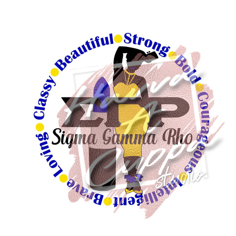 Sigma gamma rho SVG  Instant Download Digital File