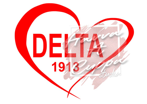 1913 Delts SVG  Instant Download Digital File