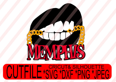 memphis lips svg png jpeg dxf  Instant Download Digital File