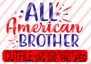 All American Brother Instant Download Digital File