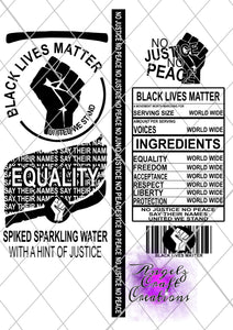 Black Lives Matter Digital File PNG Claw File Instant Download