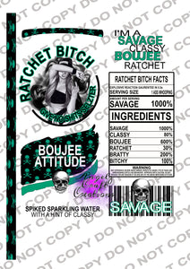 Ratchet Bitch PNG Claw File Digital File  Instant Download