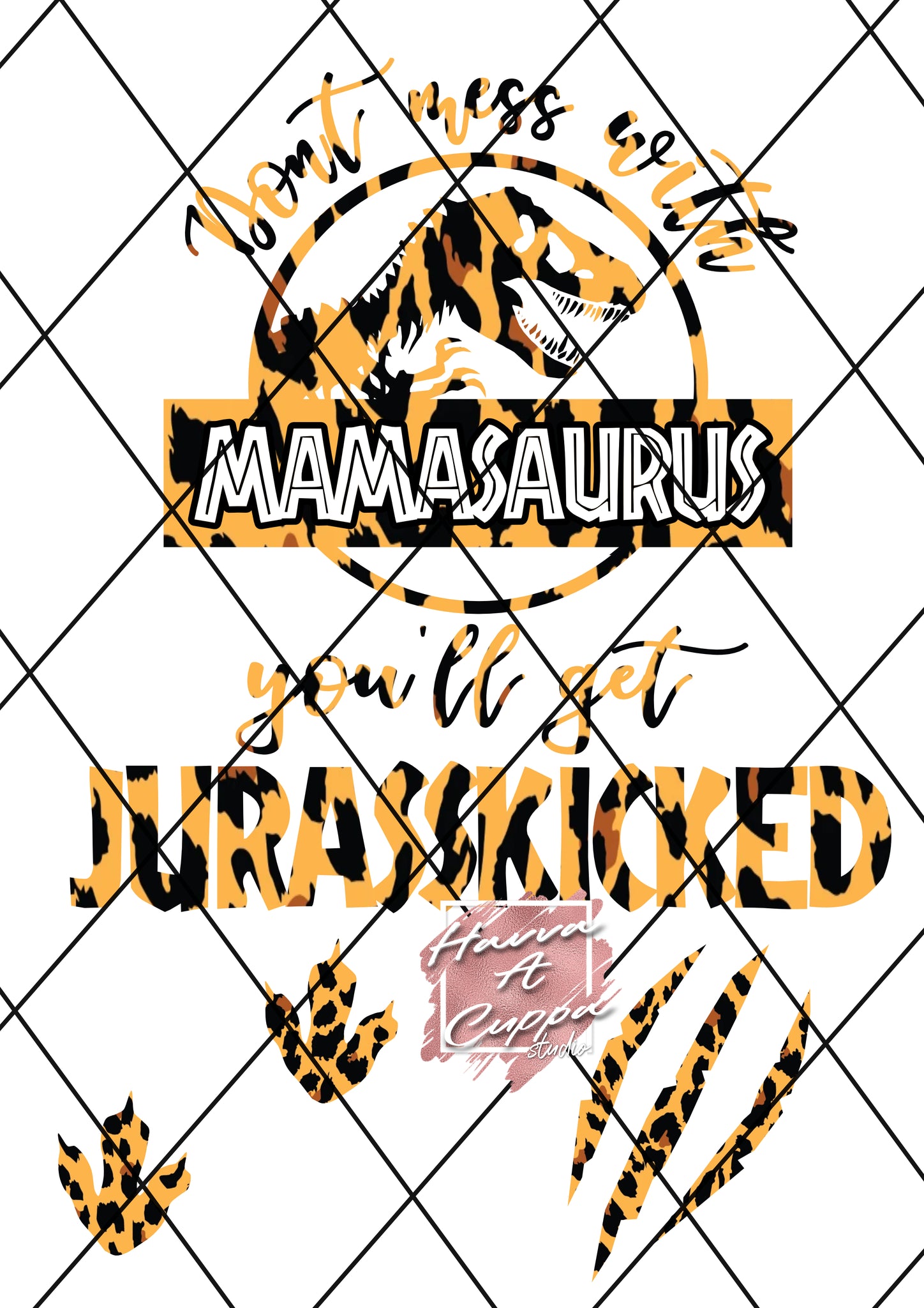 mamasaurus jurasskicked png Only Digital File Digital Download