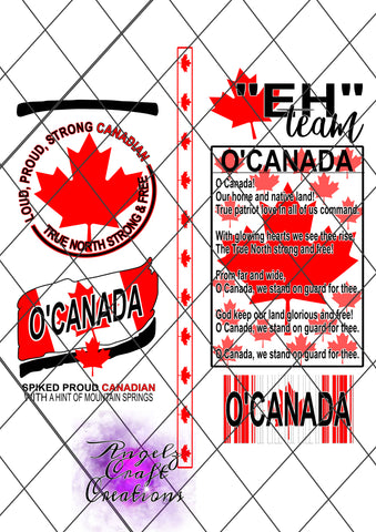 o'canada PNG Instant Download Digital File  Claw File