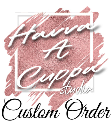 Custom Order Tumbler Travel Mug Drink Ware