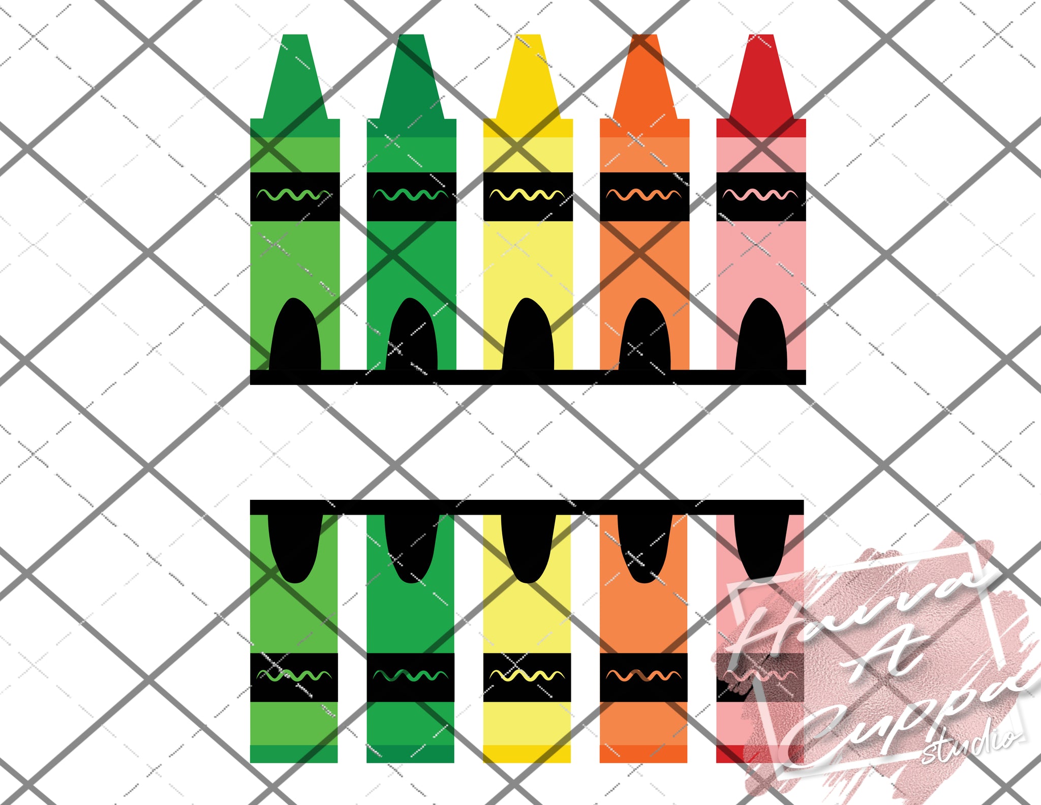 crayon svg png jpeg  Instant Download Digital File