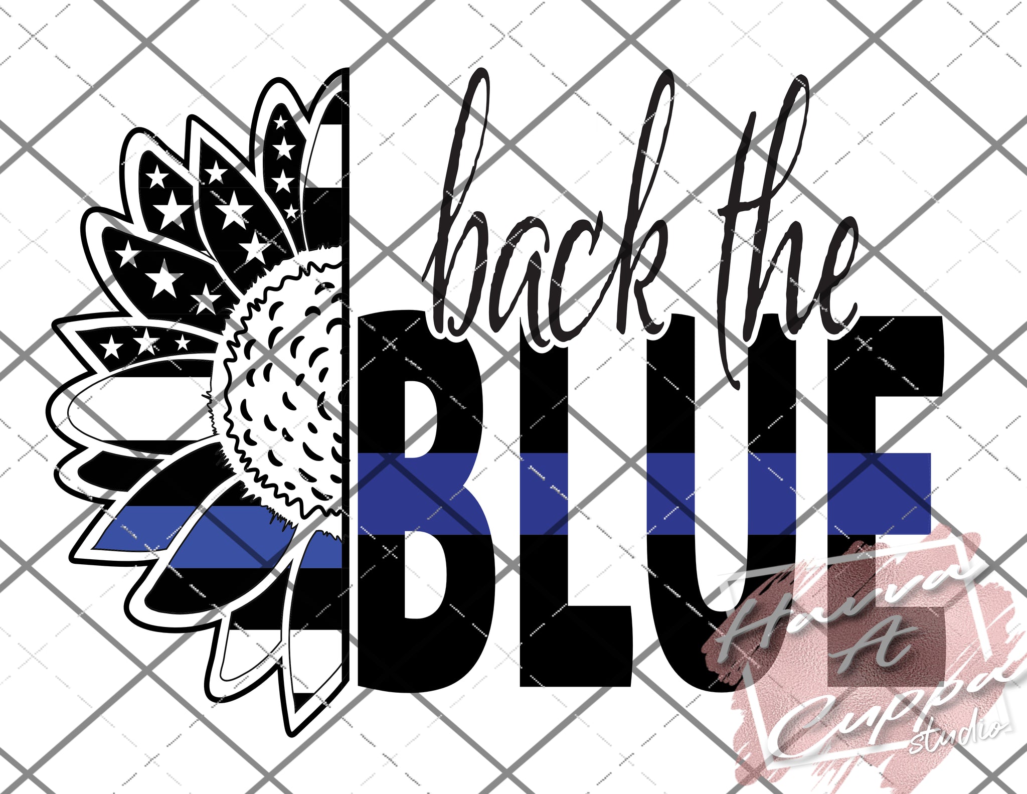 back the blue  svg png jpeg  Instant Download Digital File