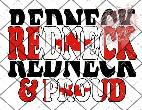 Redneck & Proud Digital File png Only sublimation Digital Download