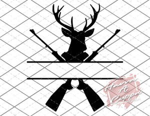 Hunting Monogram svg png jpeg  Instant Download Digital File