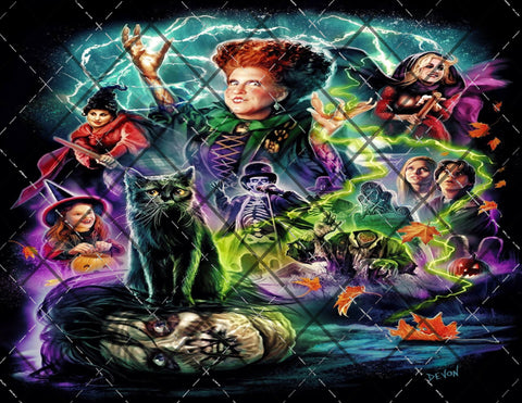 Hocus Pocus  Digital File 20oz Full Wrap png File Digital Download