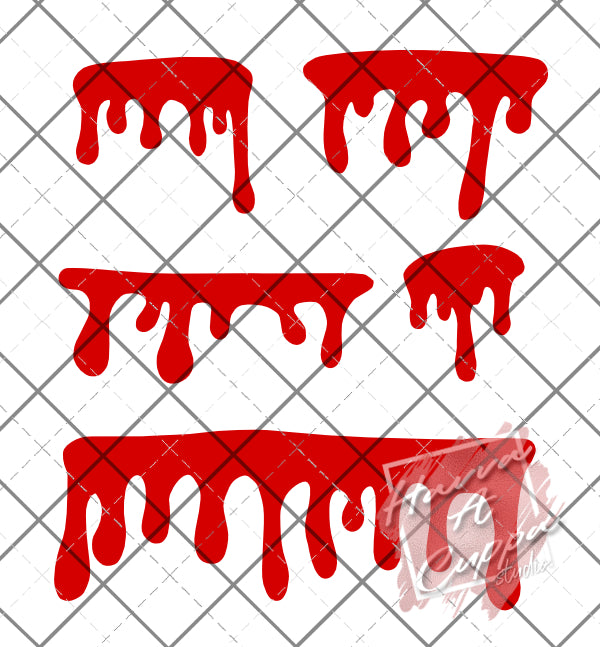 blood drips svg   Instant Download Digital File