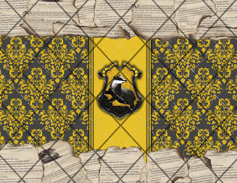 Hufflepuff1 Digital File 20oz Full Wrap png File