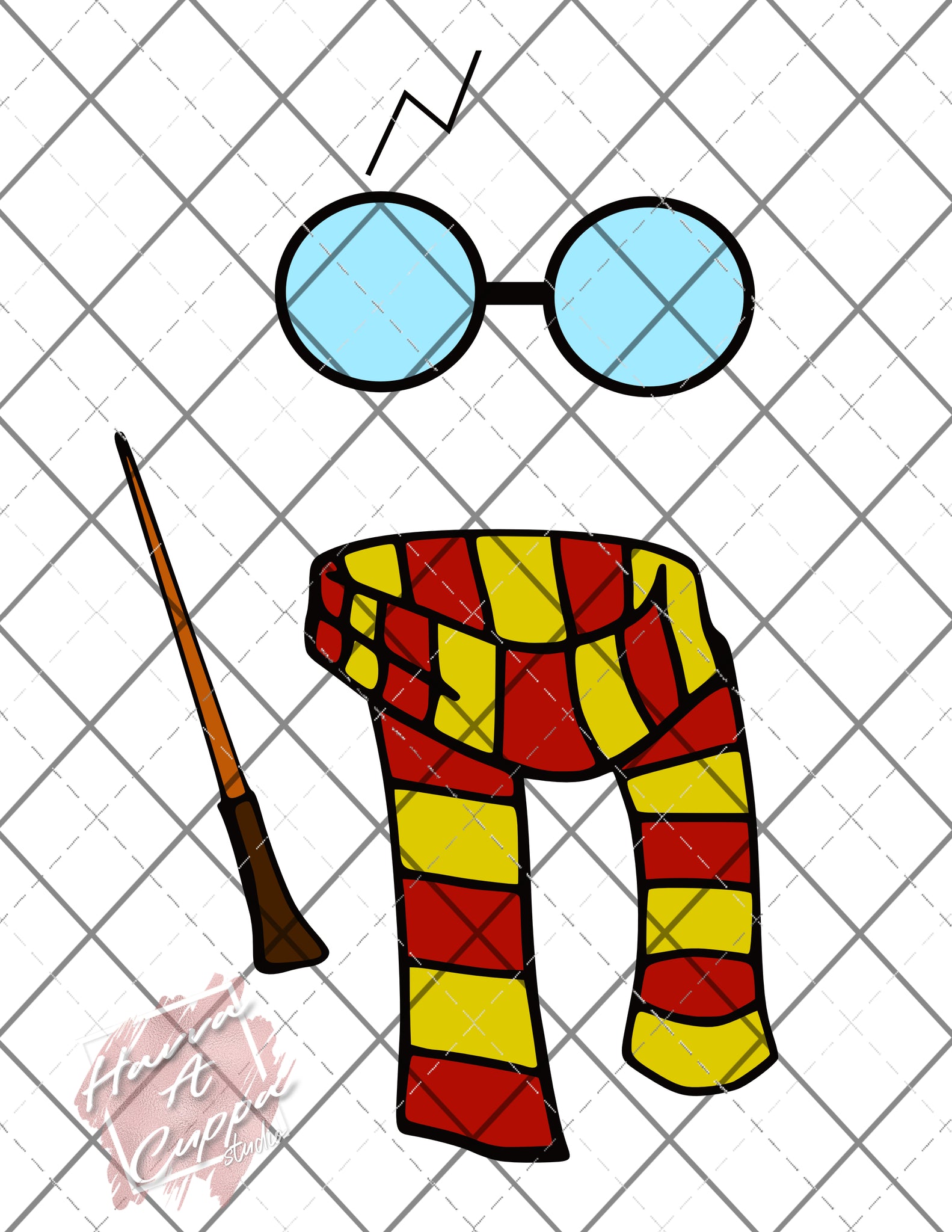 harry potter scarfe SVG Cutfile Instant Download Digital File