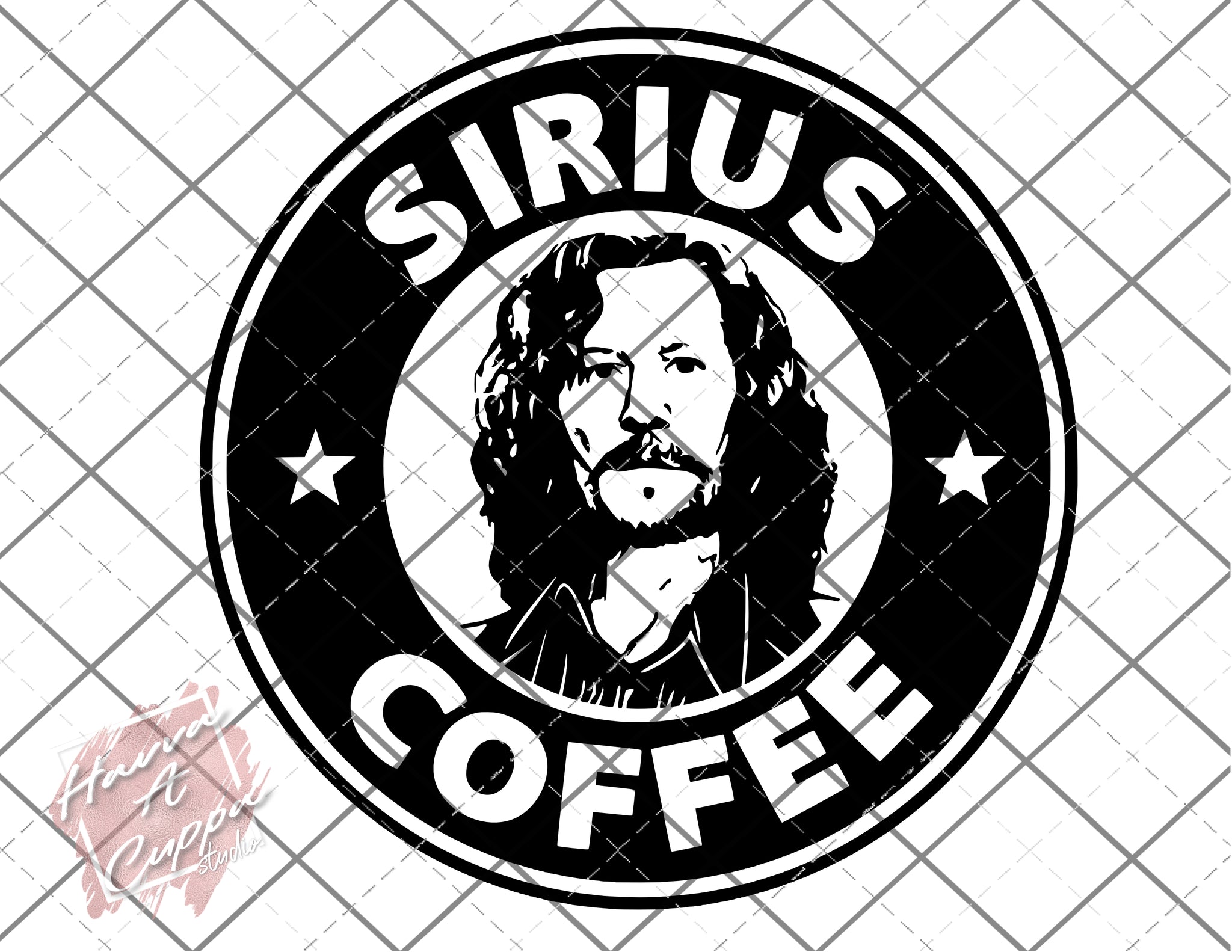 Harry Potter Sirius  Coffee SVG Cutfile Instant Download Digital File