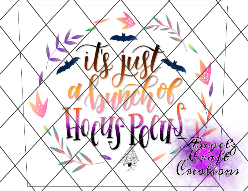 hocus pocus Digital File 20oz Full Wrap curve Png File