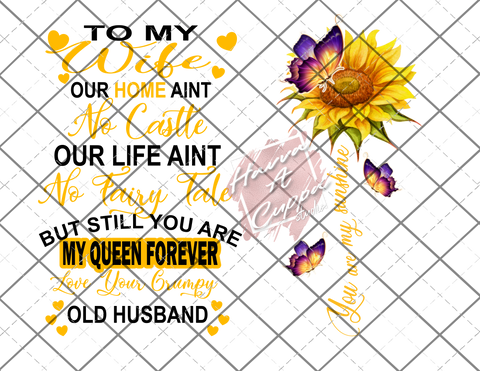 To My Wife PNG Only Digital File Digital Download