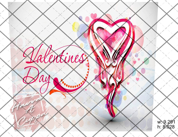 Valentines Day Digital File 20oz skinny Full Wrap Straight Curved and tapered File png and Jpeg