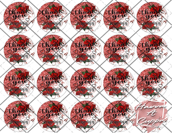 Red Rose Order Form Bundle, Care Cards, Thank You Dot, Digital File, Digital Download, Business Label.