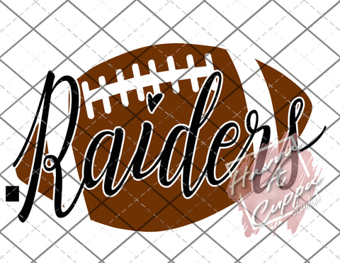 Raiders Football svg png jpeg dxf  Instant Download Digital File