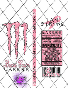 cancer monster energy Claw File Instant Download