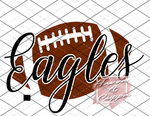 Eagles Football svg png jpeg dxf  Instant Download Digital File