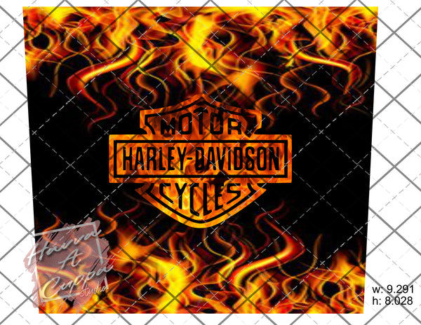 Motorcycle harley  Digital File 20oz skinny Full Wrap Straight Curved and tapered File png and Jpeg