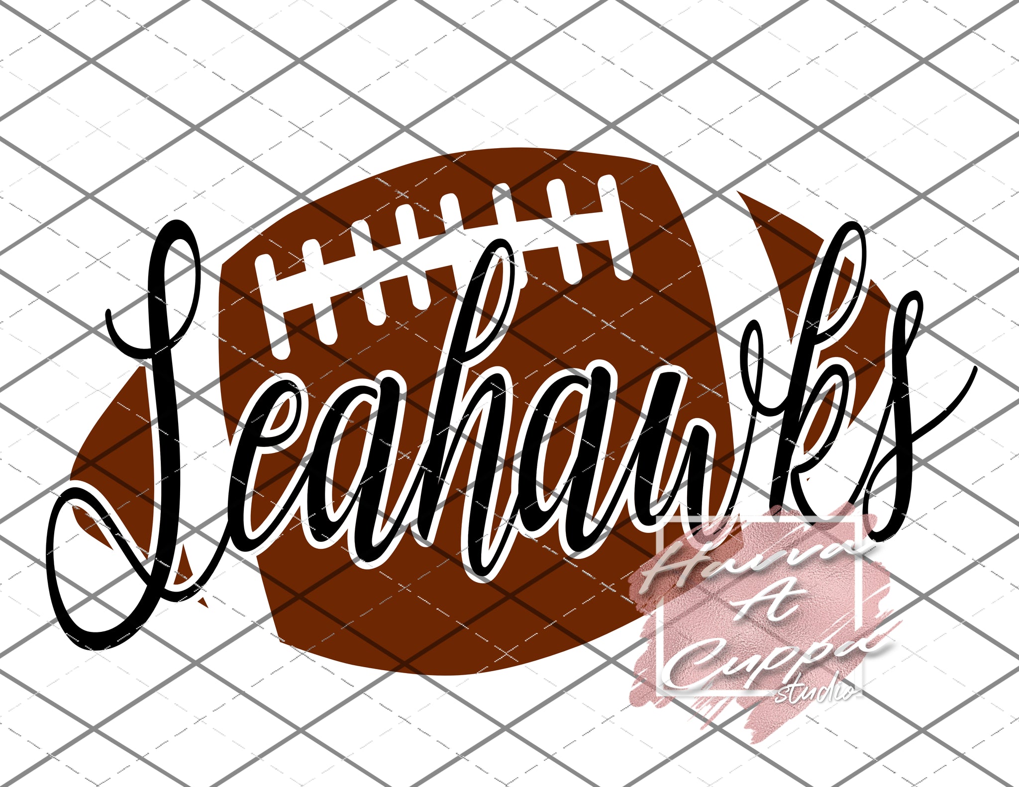 Seahawks Football svg png jpeg dxf  Instant Download Digital File