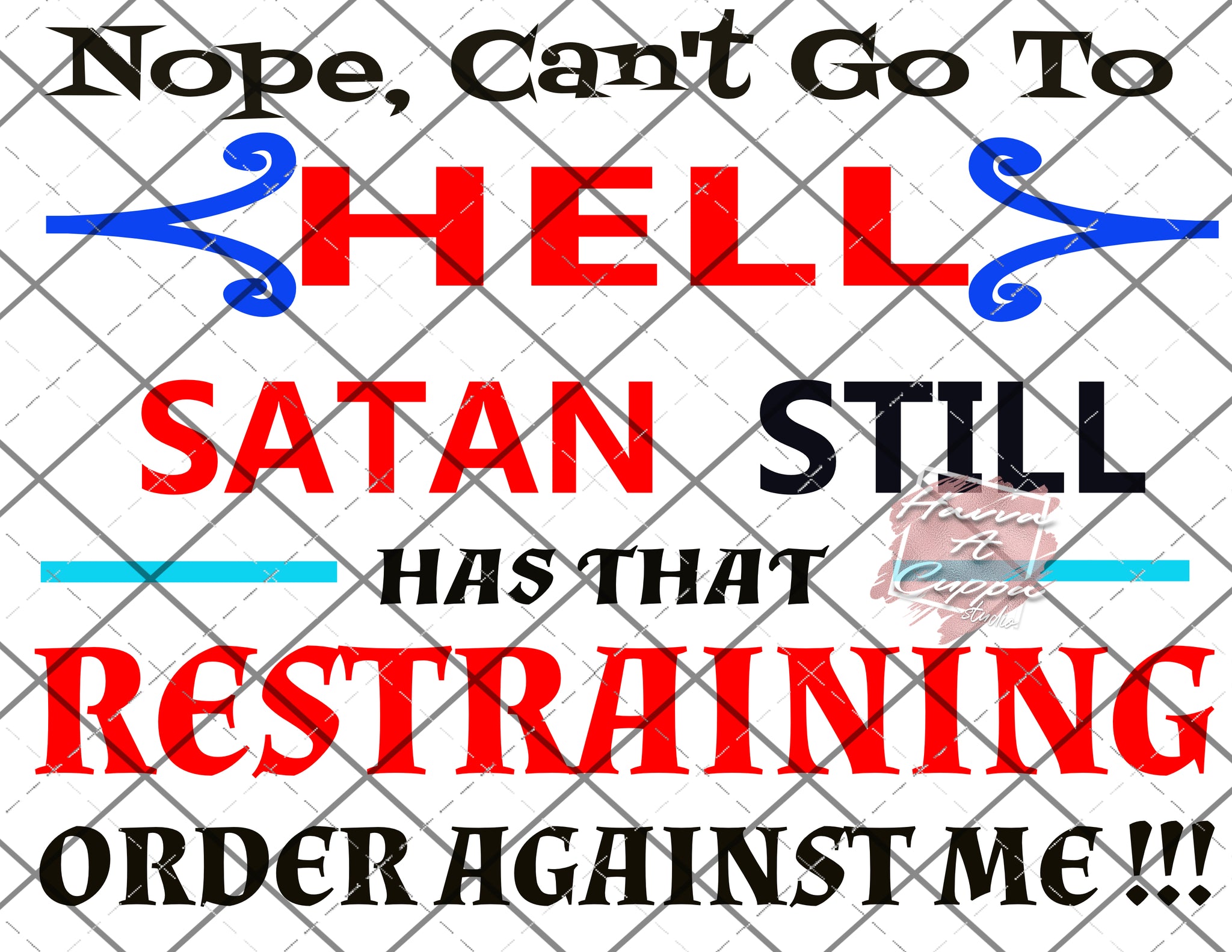 restraining order SVG Cutfile Instant Download Digital File