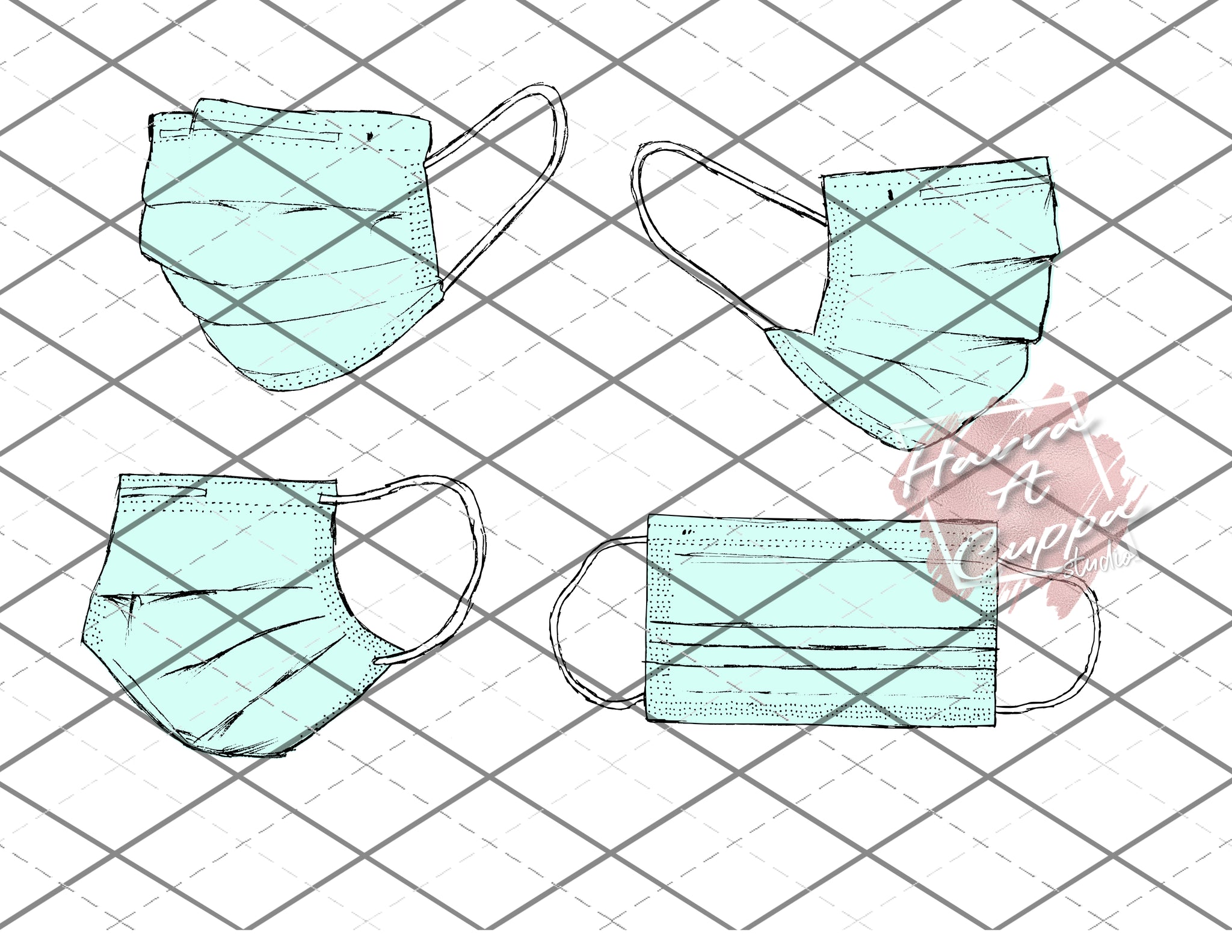 masks svg   Instant Download Digital File